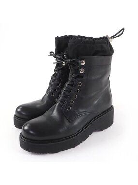 Prada Lace Up Boot